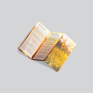 Folder med zigzagfals – fleksibel og informativ løsning til reklame, produktblade og præsentationer
